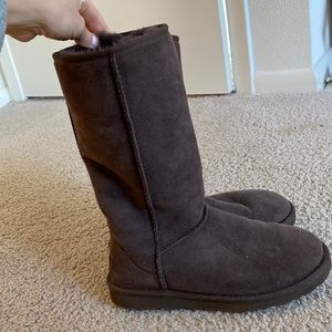 UGGS 100% authentic tall chocolate